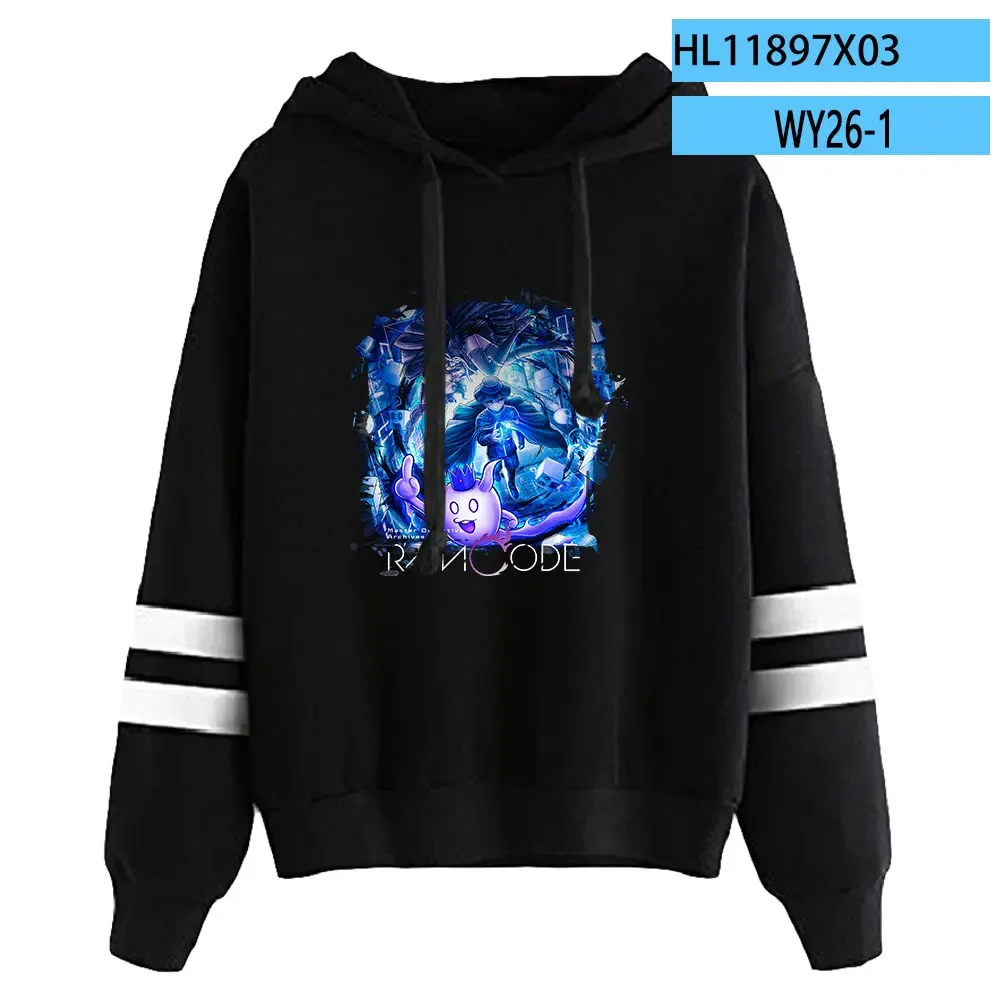 Master Detective Archives RAIN CODE Funny Hoodie Hip Hop Graphic Sweatshirt Streetwear Harajuku Tracksuit Oversized Clothes