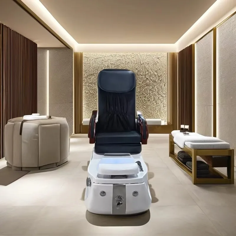 Foot Spa Salon Pedicure Chair with Massage