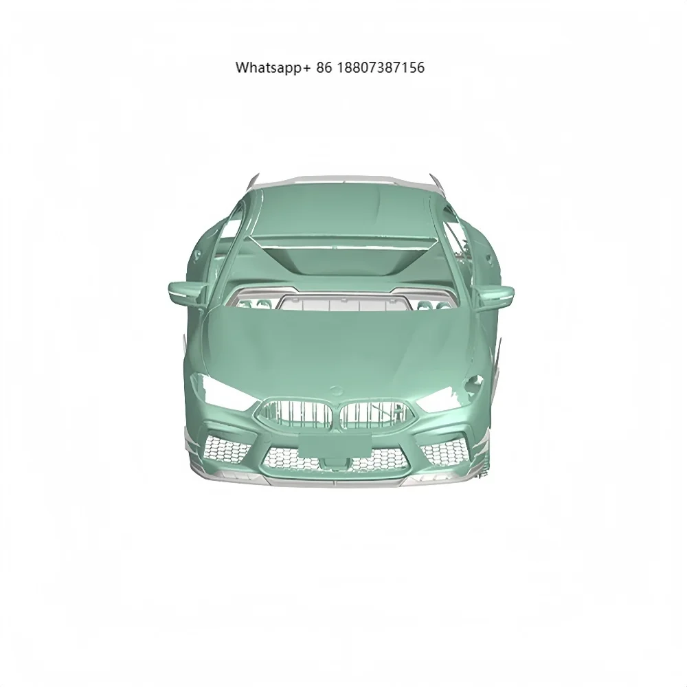 

Upgraded AD Style Dry Carbon Fiber Front Lip and Front Bumper Lip forBMW M8 (F93)