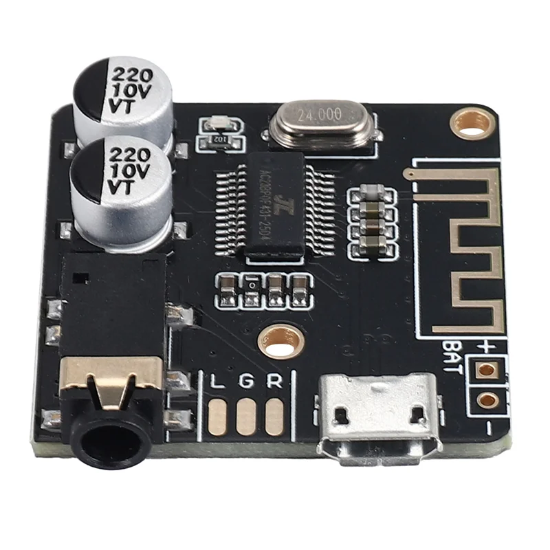 Stabiele prestaties-MP3 Bluetooth Audio Decoder Board Lossless Autoluidspreker Audioversterker Board DIY Audio-ontvanger