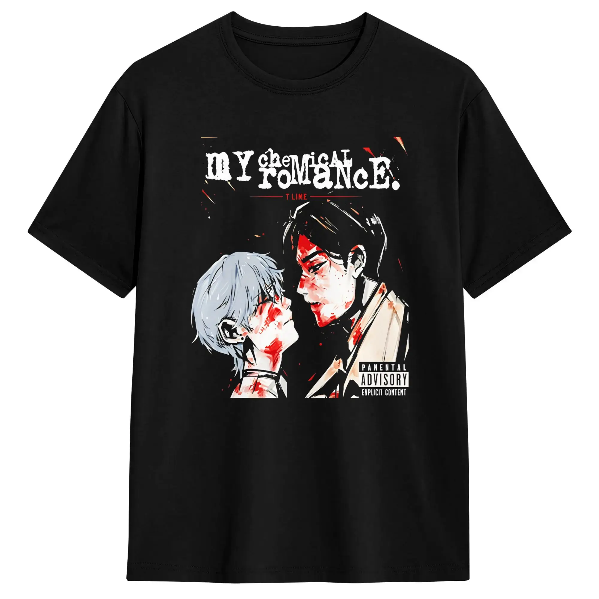 Alien Stage Ivan And Till Mcr T-Shirt Summer  Pure Cotton T-Shirts For Men's Print Tee Shirt Short Sleeve Vintage Tees