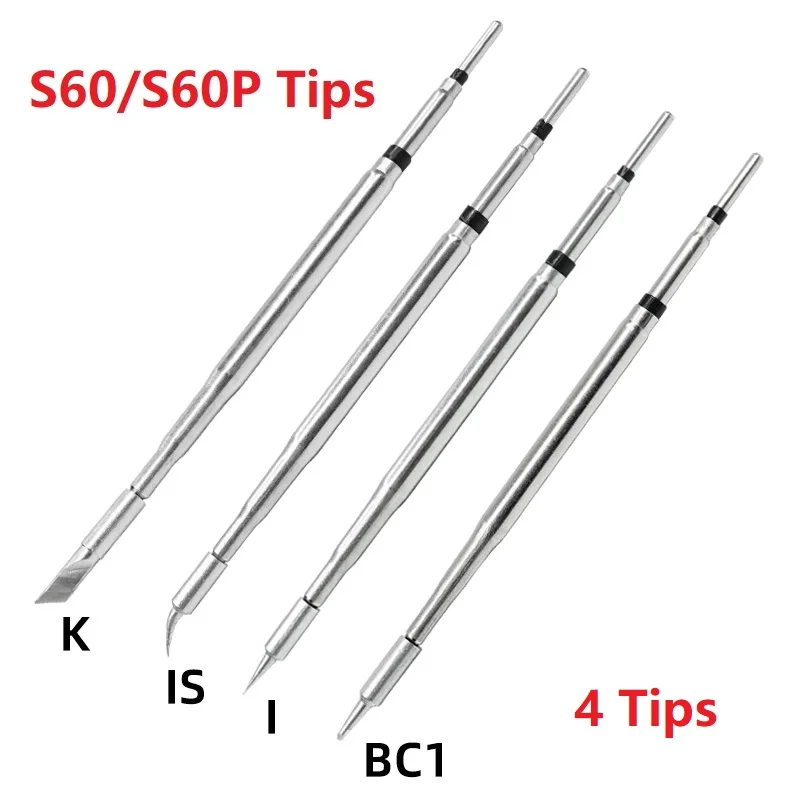 

S60/S60P-K I IS BC1 Soldering Tips ONLY For SEQURE S60 S60P Soldering Iron PD QC Model C210 Welding Tips Repair Tools