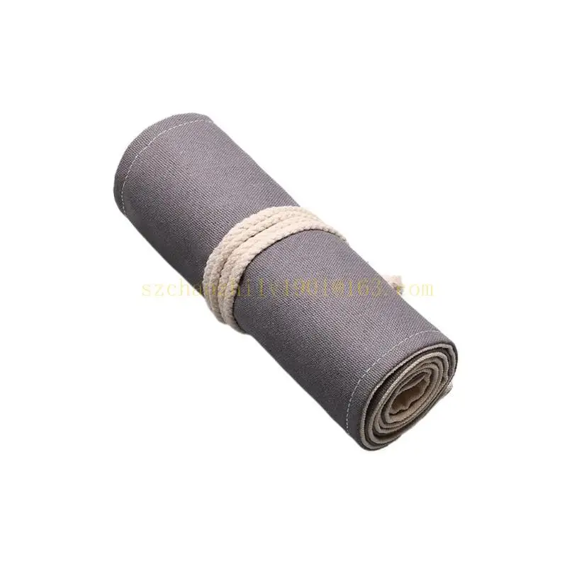 Canvasborstel Oprolbare Tas Kunstenaar Kwasthouder Aquarel Kwasthouder, voor Olie Aquarel Gouache Kunst Kwast