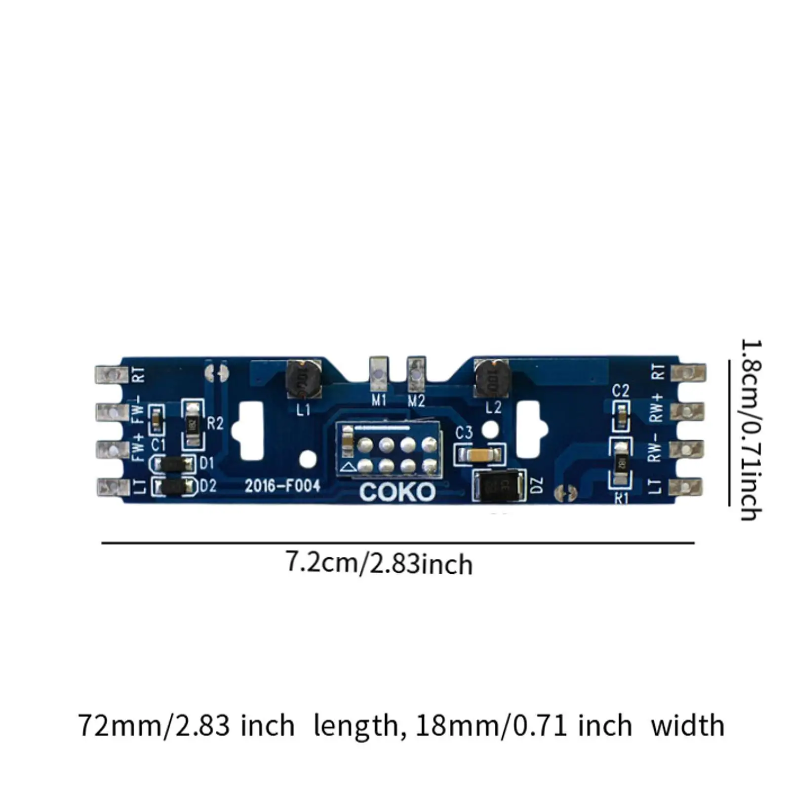 Circuit imprimé de train à l'échelle 00, accessoires de chemin de fer, modèle 1:87