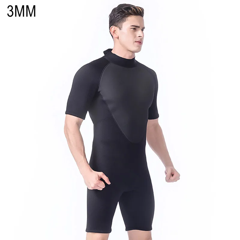 

Men 2MM Neoprene Short Sleeve One Piece Spearfishing Diving Suit Scuba Surfing Water Sport Snorkeling Swim Kayaking WetSuit