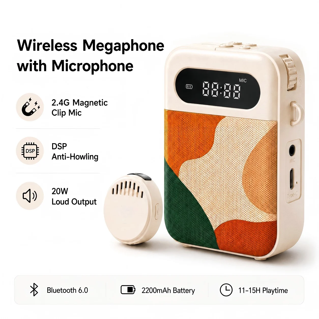 #30 Best Rated Portable Megaphone Speakers to Buy in 2026