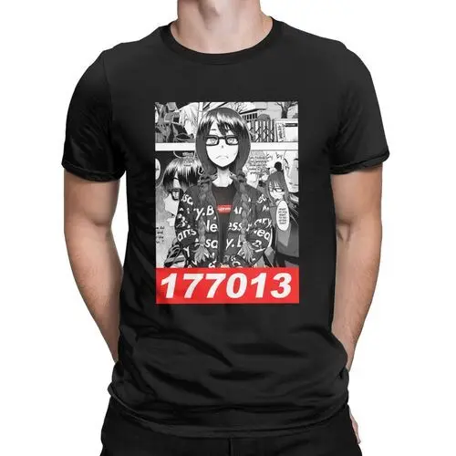 2025 قميص رجالي 177013 تظهر تشوه ميرش أنيمي الملابس ساكي يوشيدا هنتاي مانغا لطيف ملابس خارجية Kawaii تي شيرت طباعة