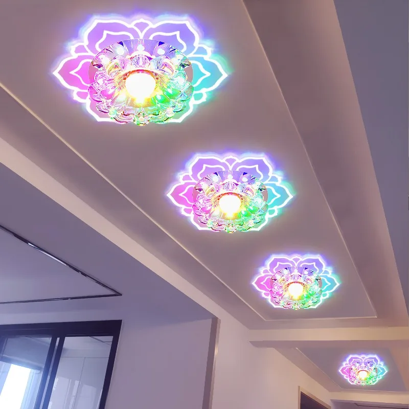 

Creative LED Corridor Ceiling Lights Hallway Spotlights Embedded Ceiling Lamps Tube Entrance Hall Foyer Art Ambiance Luminaires