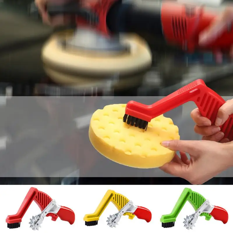 

Polishing Pad Conditioning Brush Car Buffing Pad Professional Cleaning Tool Polishing Spur Brush Clean Recondition Polisher Tool