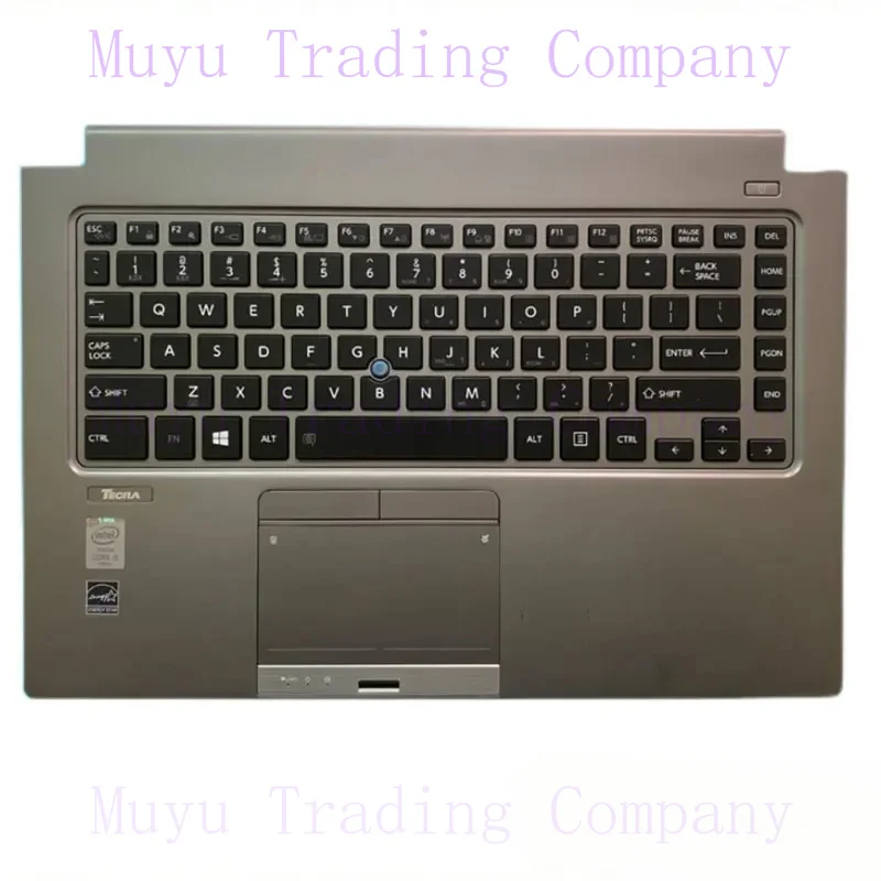 

90%New/org For Toshiba Satellite Z40 Z40-A Z40-B Z40T-C Palmrest US keyboard upper cover Touchpad,100%tested