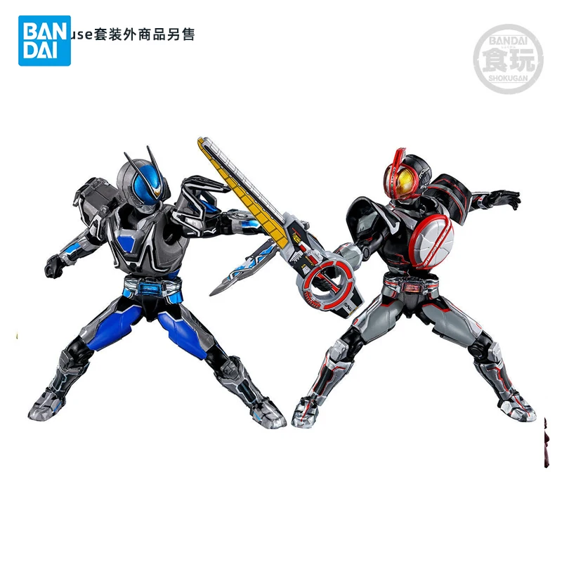 Bandai Digimon Gacha Capsule Blind Box Kamen Rider555 Kamen Rider Muez Faiz Gashapon อะนิเมะรูปของเล่นสําหรับนักสะสม