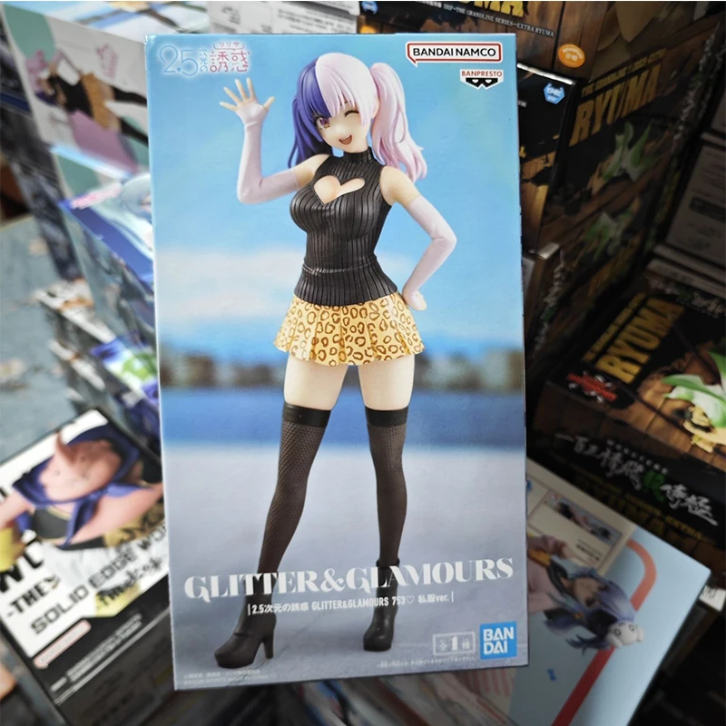 Na Stanie Bandai GLITTER & GLAMOURS 2.5D Seduction RIRISA AMANO Lily Elu Ariel Figurki Anime Model Ozdoby