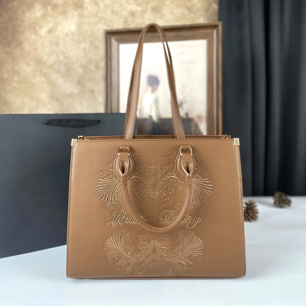 

Premium Single Shoulder Bag 2025 New Chinese Embroidery Handbag Large Capacity Tote Bag Fashionable and Versatile