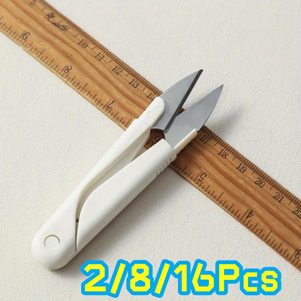 2/8/16 قطعة مقص الربيع الفولاذ المقاوم للصدأ مع غطاء المحمولة موضوع رئيس خيط السمك الخياطة مقص خياط #1