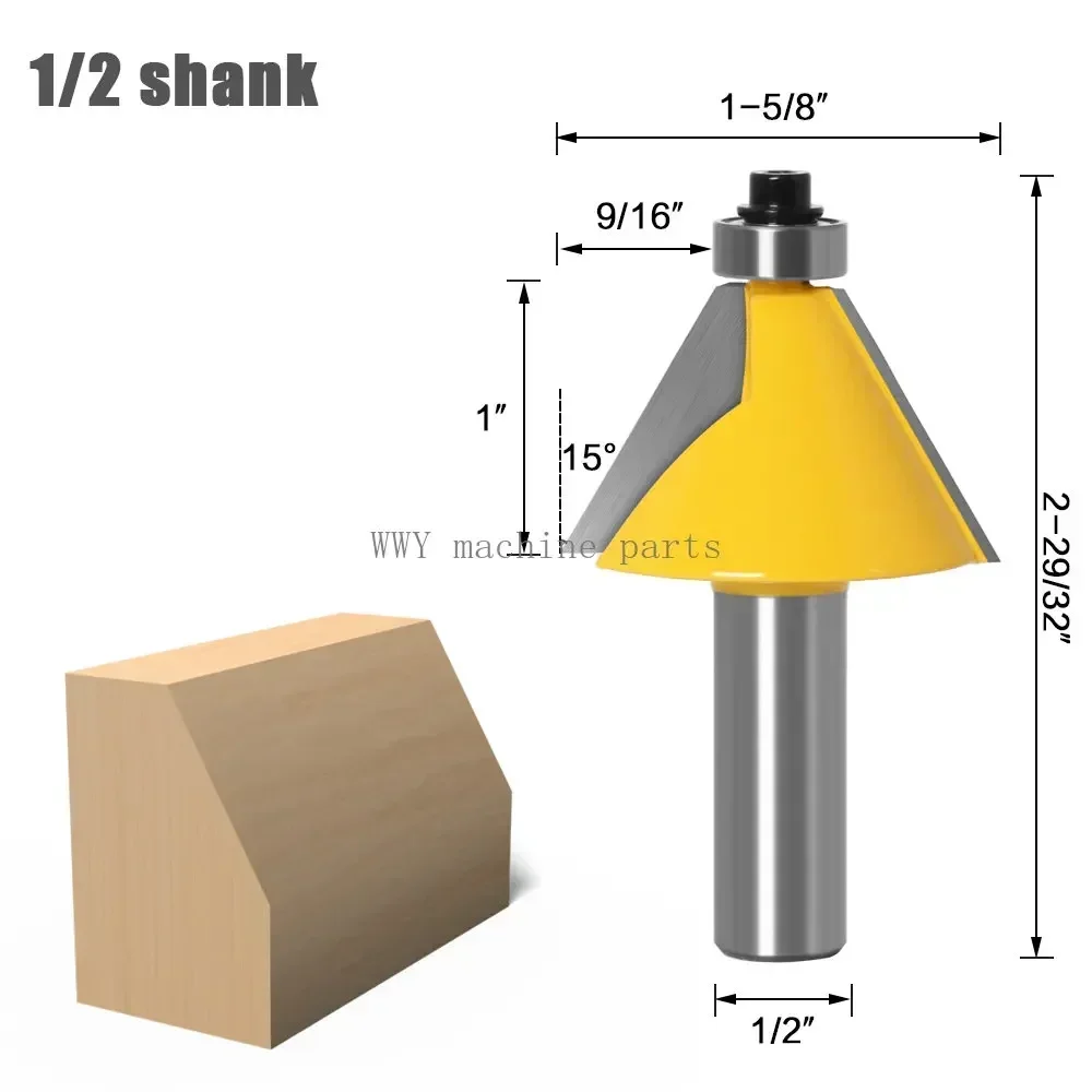 1/2 Handle 12 Handle 30 Degree Wood Milling Cutter A Variety Of Angle Carving Knife