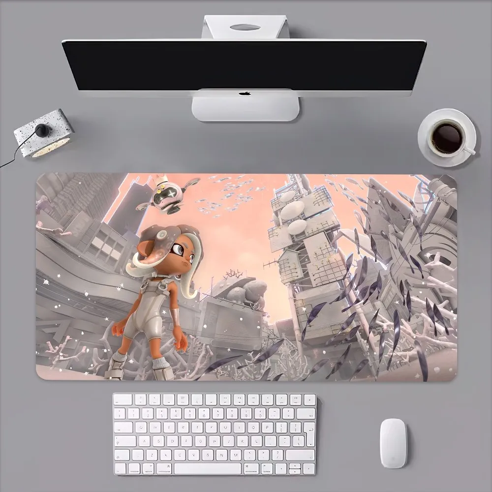 Game Splatoon 3 Side Order Cool Mouse Pad Computer Laptop Gaming Office Wrist Guard Non Slip Keyboard Pad