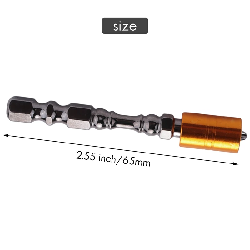 Strong Magnetic ไขควงชุด Bit 65 มม.Phillips ไขควงอิเล็กทรอนิกส์ Bits สําหรับ Plasterboard Drywall Screw DRIVER