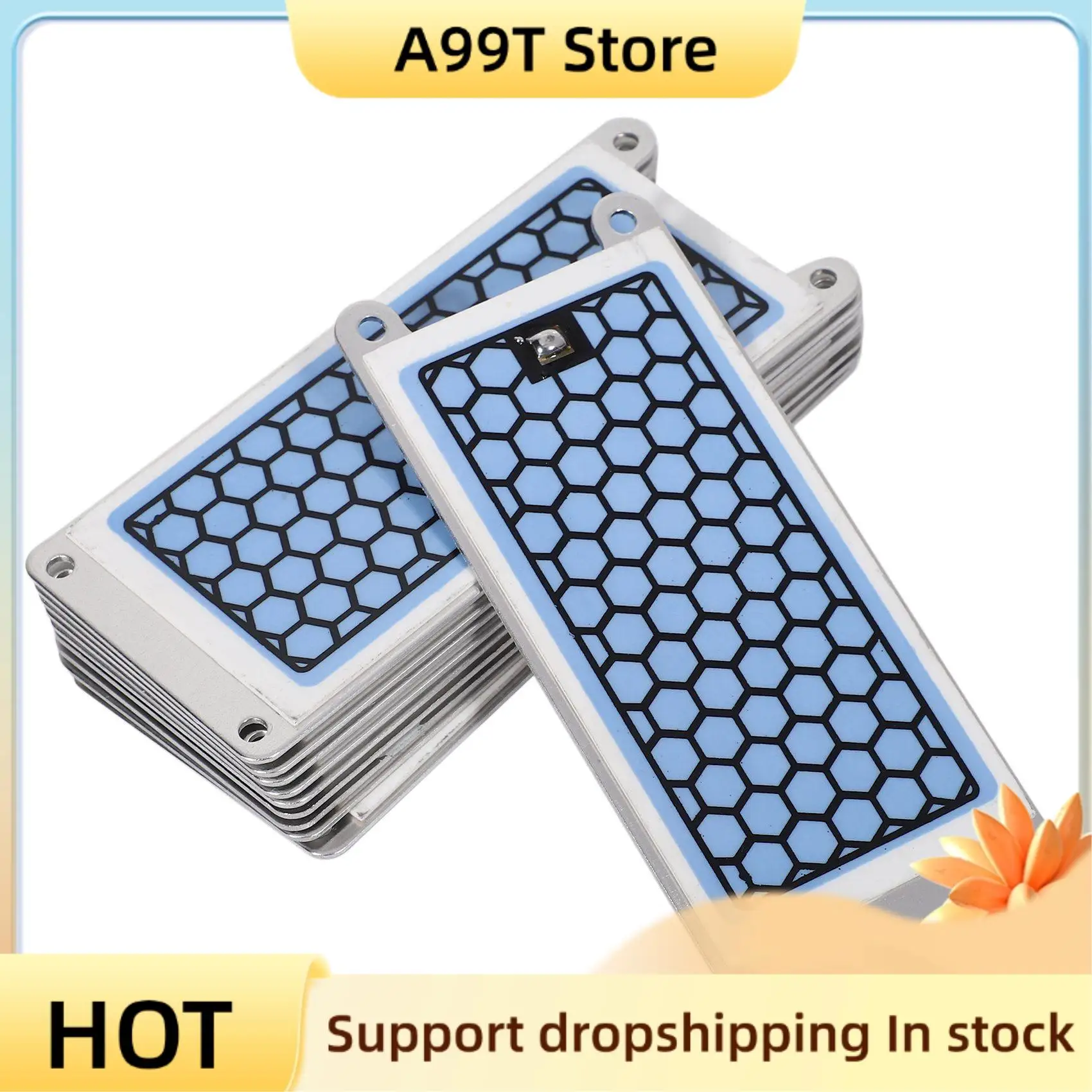 

A99T 10 Piece Portable Ozone Generator Double Integrated Plate Ozonizer Air Water Air Purifier Parts 5G/H