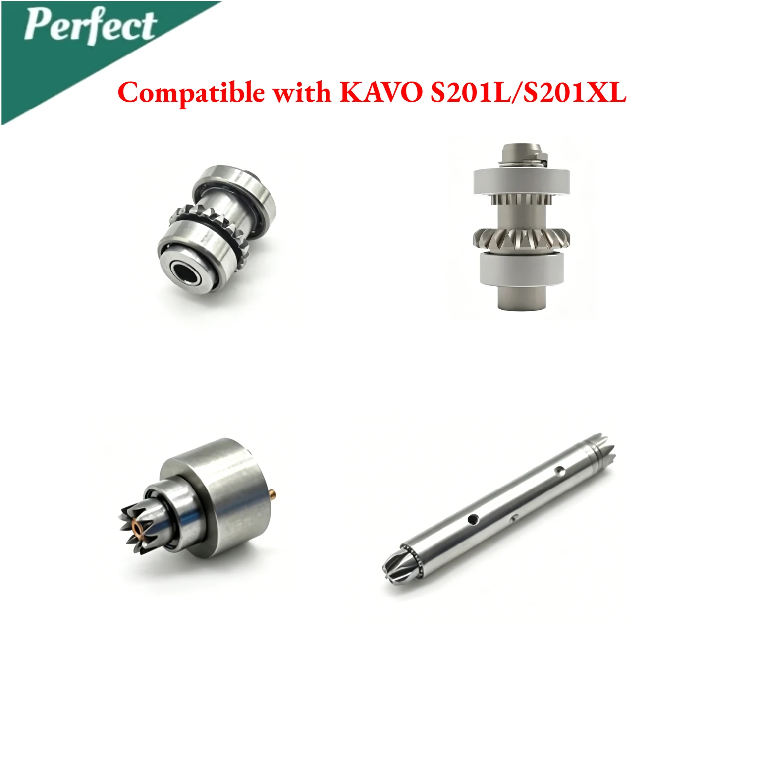 Dental Turbine Rotor Dental Implant Handpiece Shaft CL09 Gear S201XL Repair Parts Usd for KAVO Surgical Contra Angle Handpiece