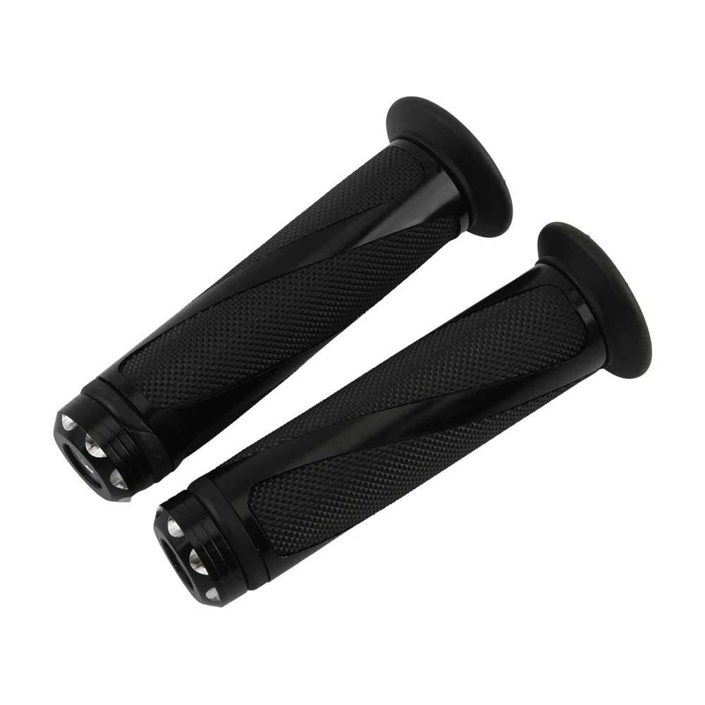 24 22mm Motorrad-Griffe Universeller Lenkergriff CNC für Kawasaki Honda Yamaha Suzuki Benelli Ducati Roller E-Bike Motorrad