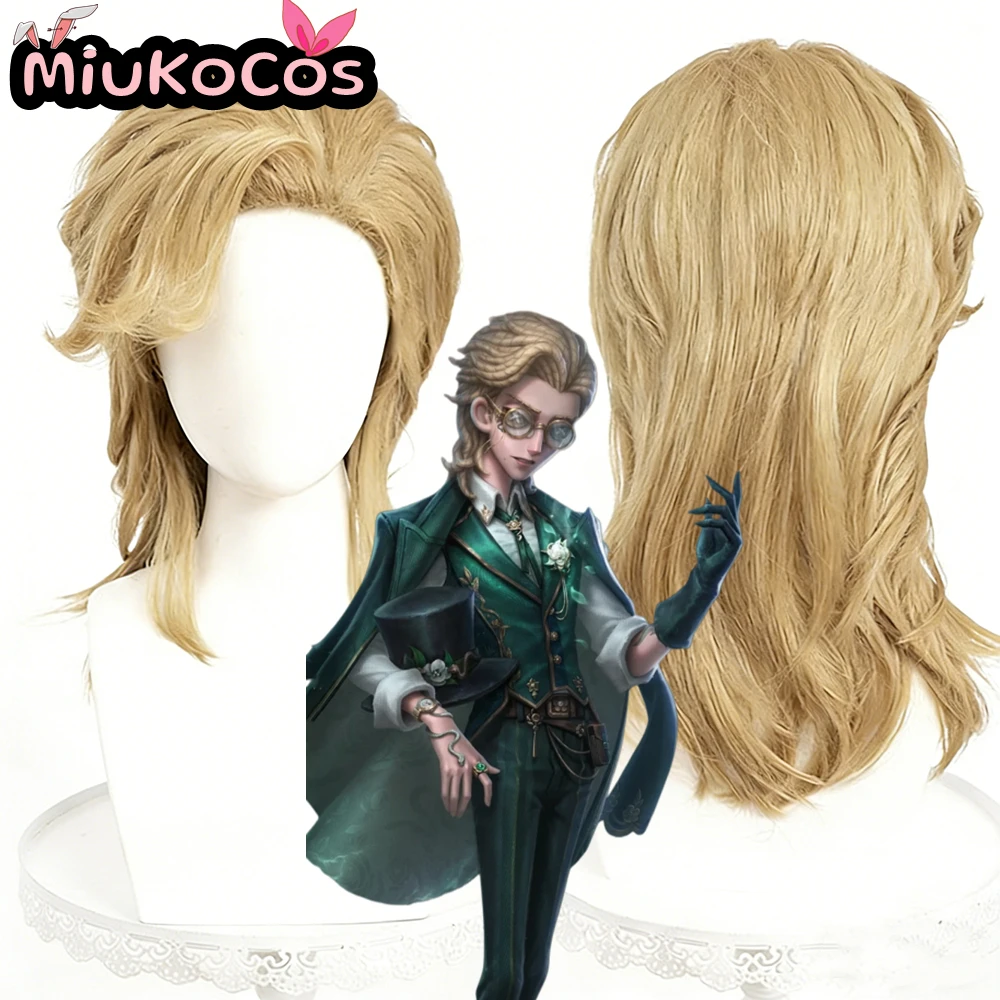 

В НАЛИЧИИ Парик для косплея Knight-Art Dealer MiukoCosplay Game Identity V Косплей