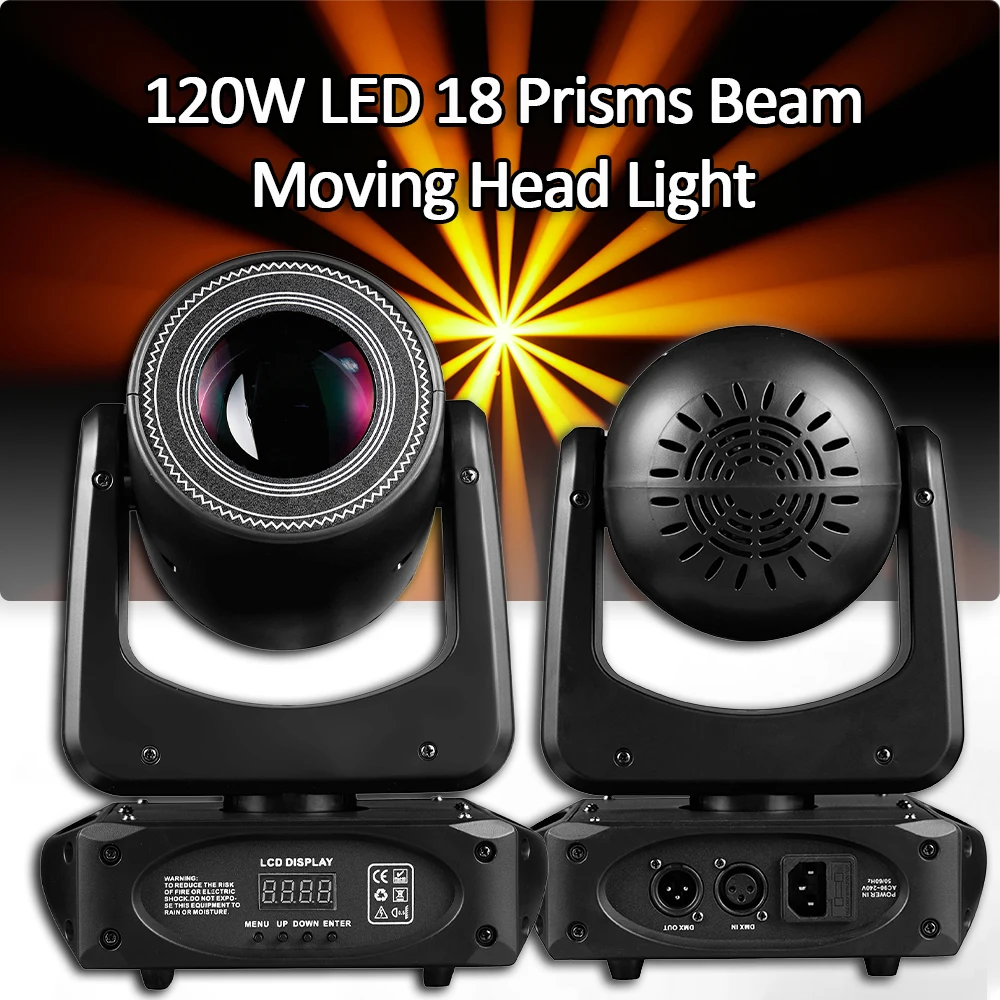 

LED Beam 120W 100W Gobo Moving Head Stage Light Effect DMX Controller for Club KTV Disco Projector DJ Bar Party Stage Lighting