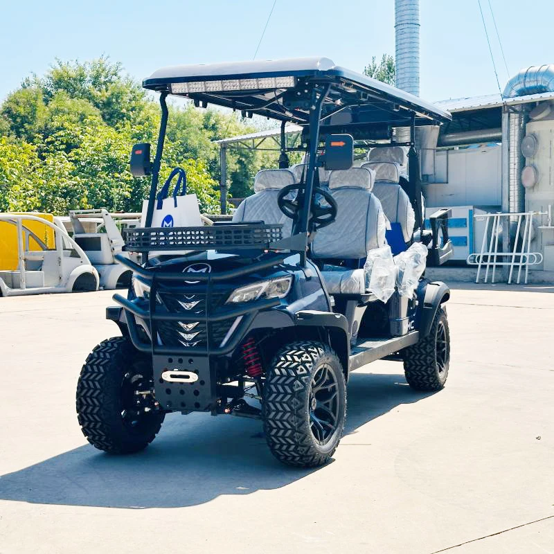 MMC Professional Customized Deluxe Personal Lifted Golf Cart 60/72V Lithium Battery 6 Seater Golf Carts Electric 4 Seats