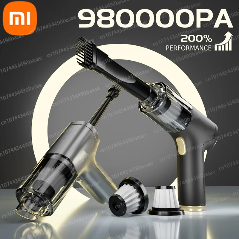 

Xiaomi 980000PA Car Vacuum Strong Suction Handheld for Car Portable Wireless Home Appliance Cleaner Powerful Cleaning Machine