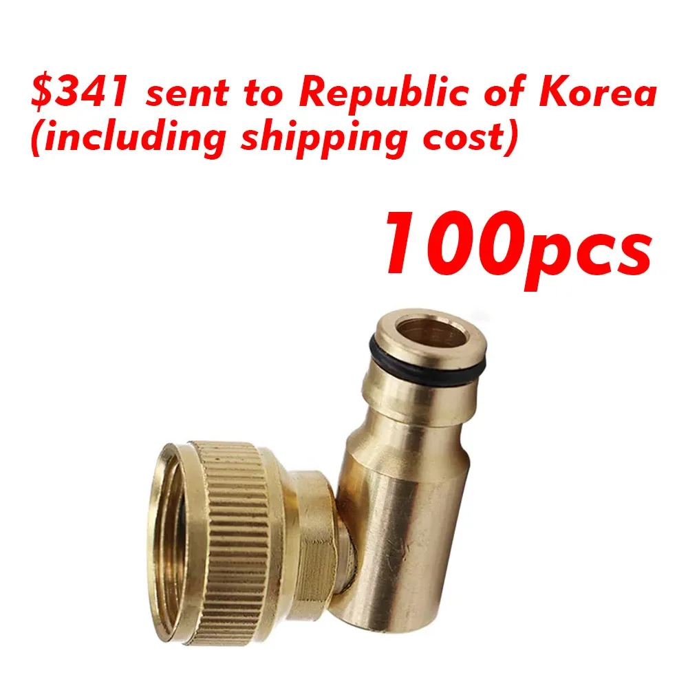 

$341 sent to Republic of Korea (including shipping cost) 100pcs