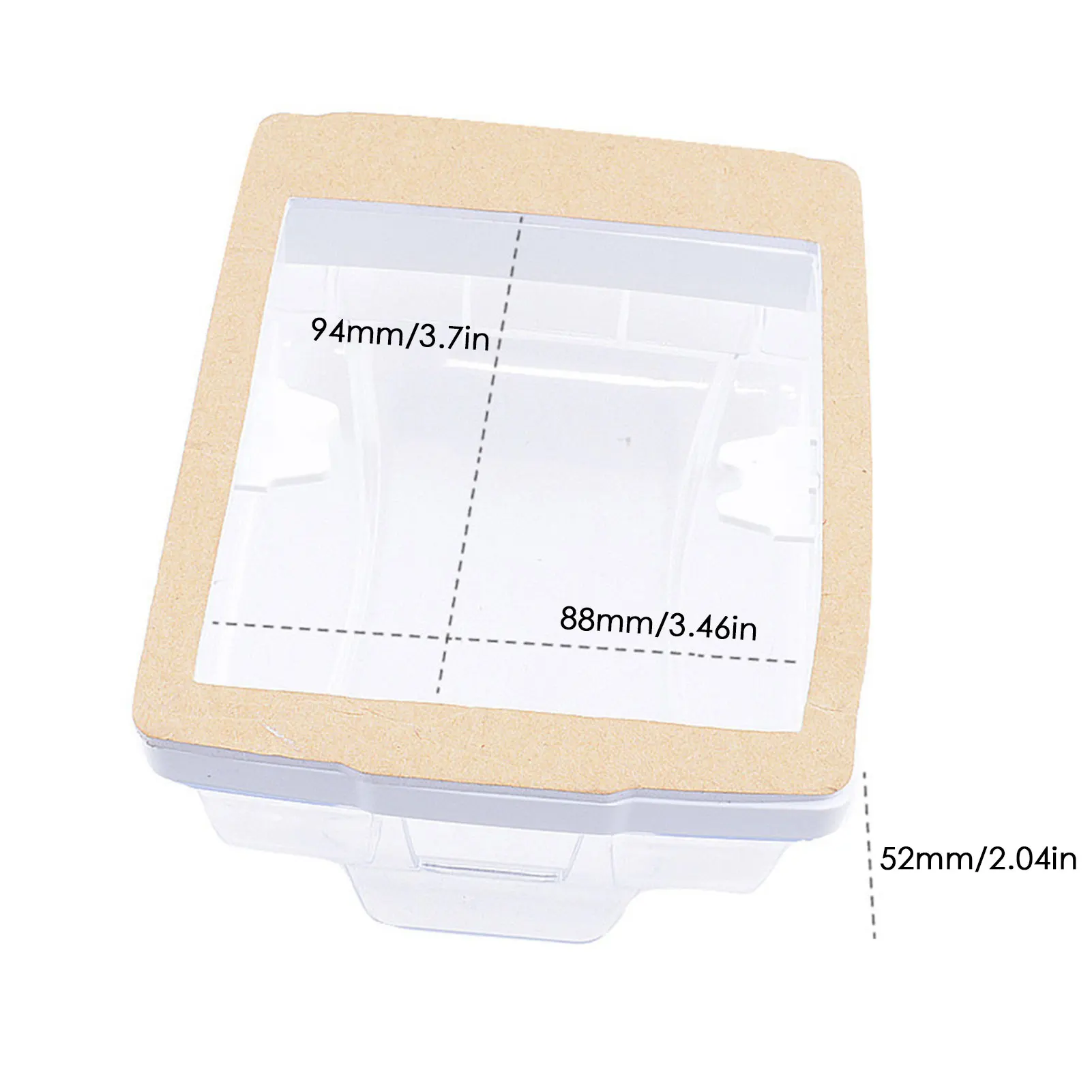 Big Waterproof Cover For Wireless Doorbell Smart Door Bell Ring Button Transparent Heavy Rain Protective Cover Waterproof Home