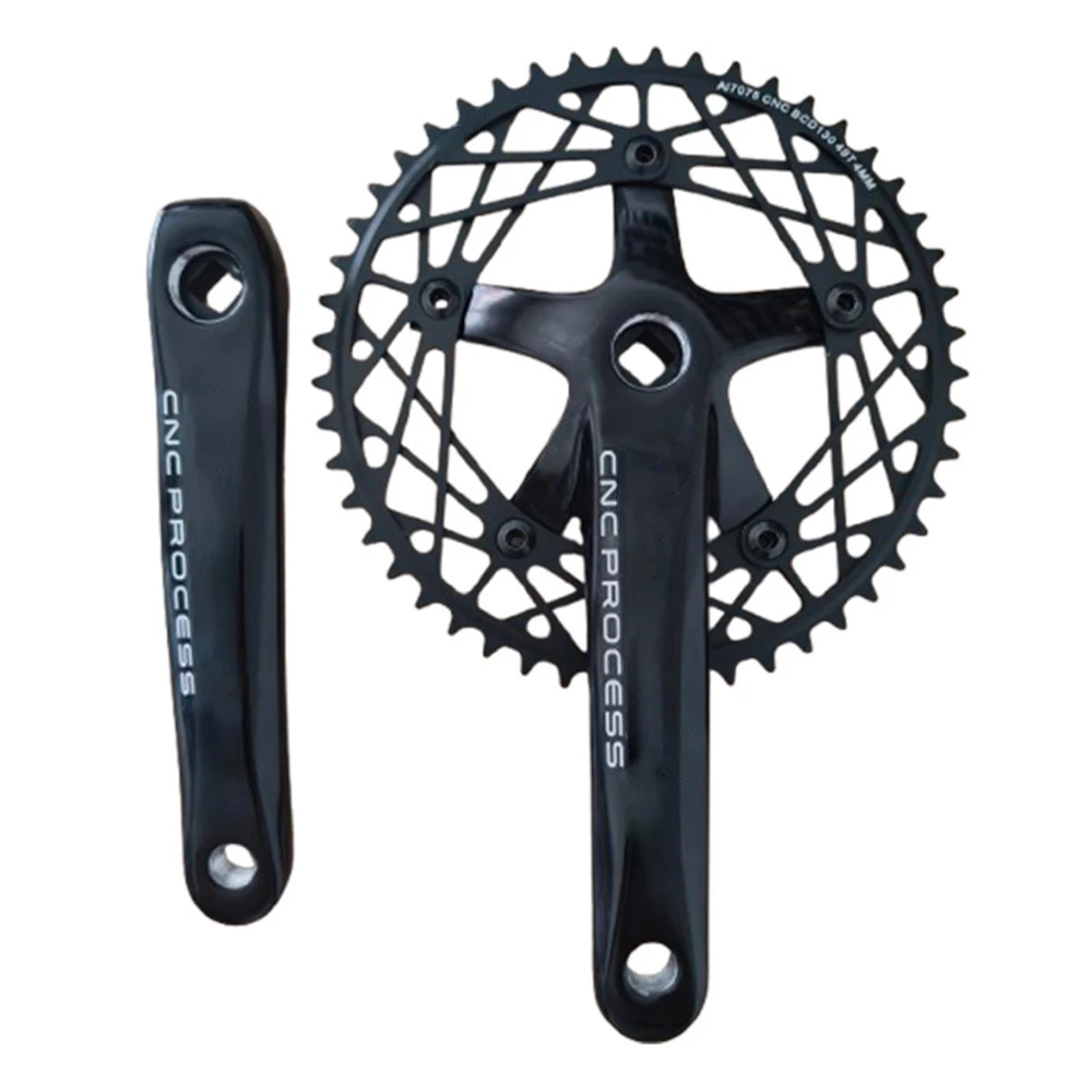 Aluminum Bike Crank 49t Chainring For Competitive Racing Precision Cnc Machined Teeth Heat-treated Anodized Finish