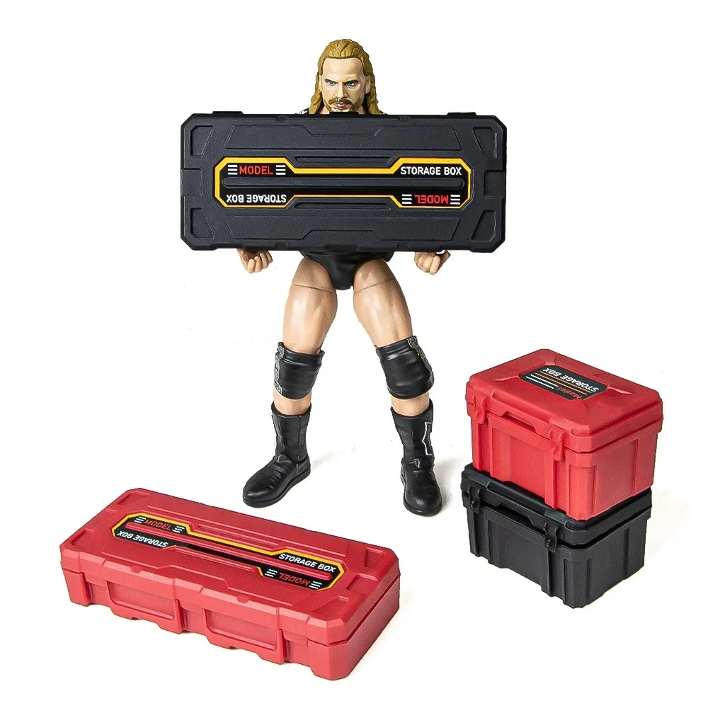 2 шт. пластиковый ящик для хранения багажа, инструмент для украшения 1/10 Rc Crawler Axial Scx10 90046 Traxxas Trx4 Trx6 Redcat Rgt Yikong Rc4wd