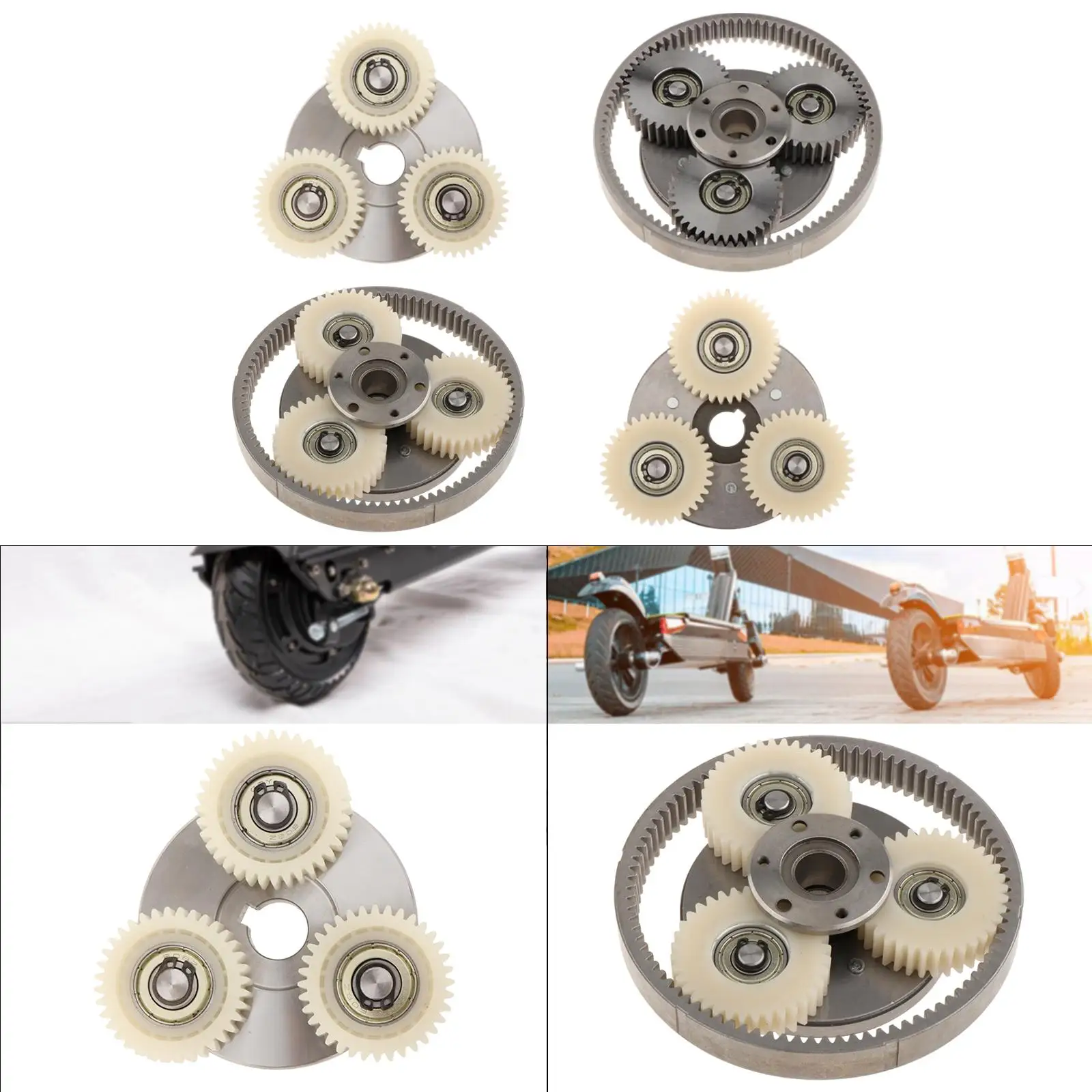 E-bike Gears Wheel Hub Motor Durable Steel Planetary Clutch Kit for Electric Bike Motorized Bicycle Kit
