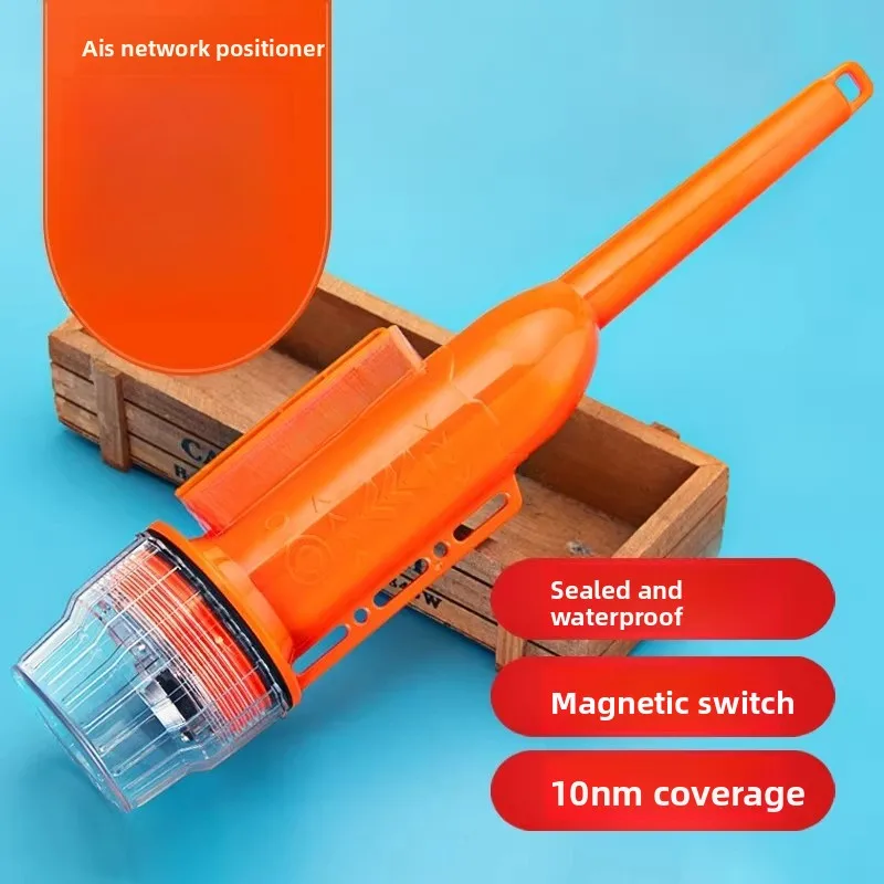 Net Positioning Instrument Fishing Net AIS Position Marker Small Collision Avoidance Marine Positioning Instrument Boat Buoy