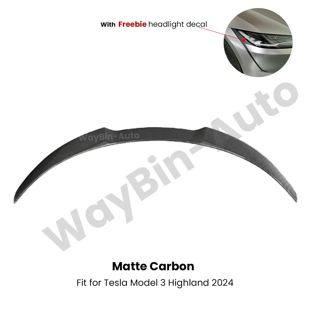 1pc rear spoiler mcf