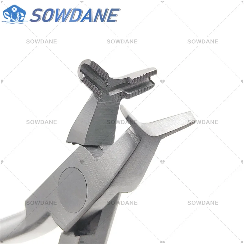 1 sztuka Dental instrumenty ortodontyczne drut językowy NiTi Cinch powrót szczypce ortodontyczne narzędzie Forcep Max dla 0.7mm — zdjęcie 4