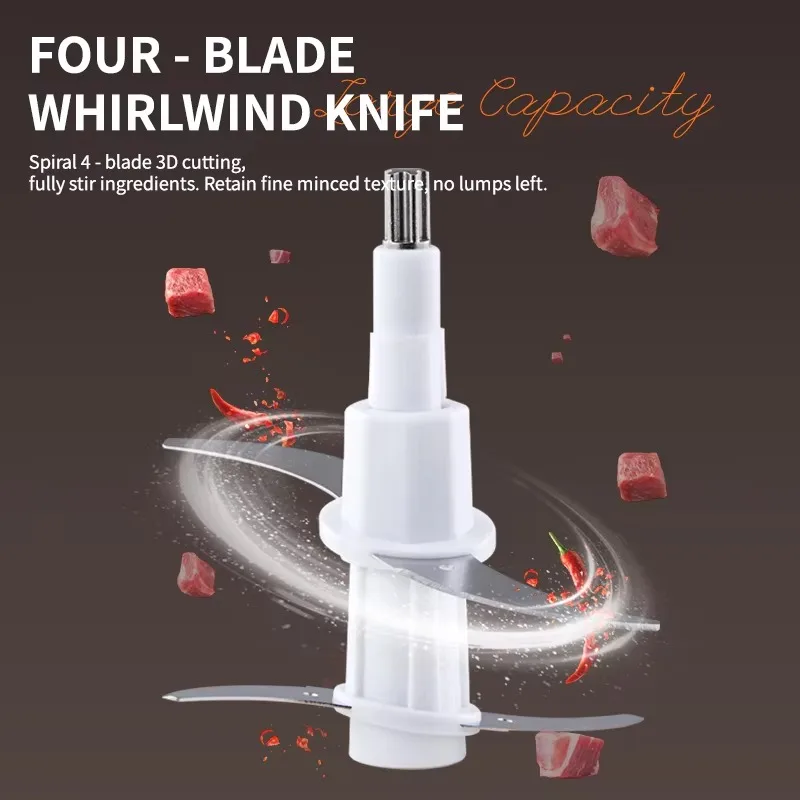 High Quality 8L 1000W  Kitchen Meat Grinder Vegetable Chopper