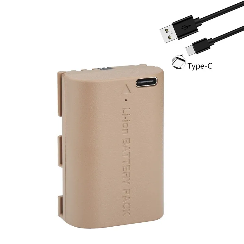 LP-E6NH Ersetzen Sie den LP-E6N LP-E6 Akku durch Typ-C-Eingang für Canon EOS R R5 R6 60D 70D 80D 90D 5D IV 5DS R 7D Mark Kamera