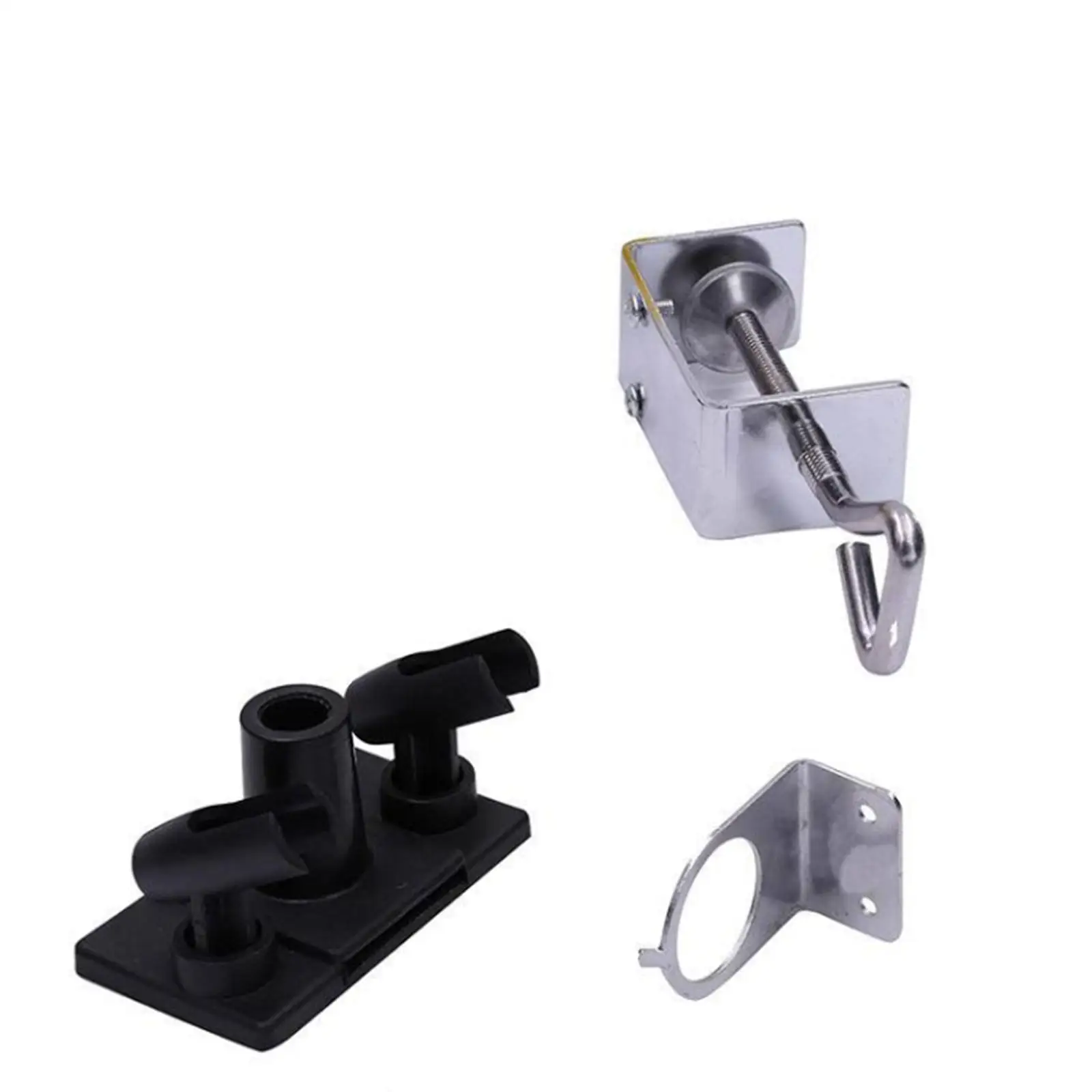 Secure Metal Airbrush Holder Table Clamp Universal Stand Storage Rack for Garage Workshop and Art Projects
