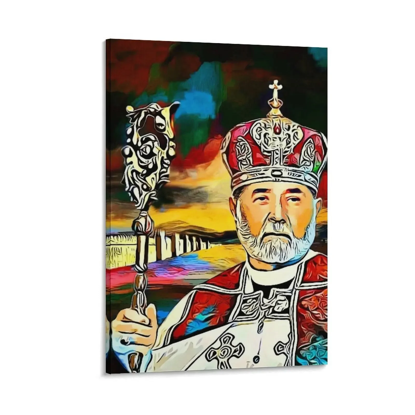 

Mar Dinkha IV Canvas Painting stickers & posters decorative items for home decoration for the room