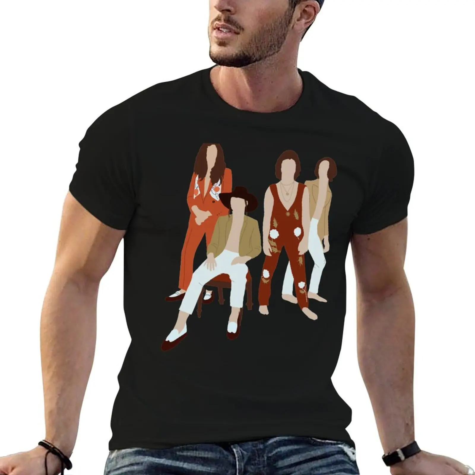 

Greta Van Fleet T-Shirt t shirts for man cotton funny man t shirt cotton t shirt man luxury T-shirt