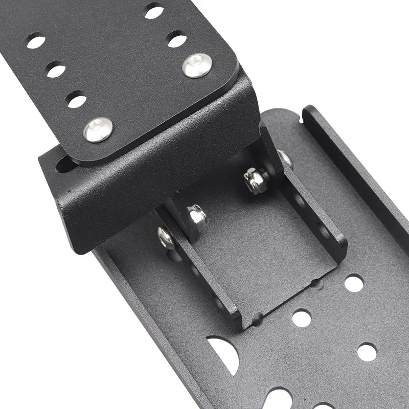 Auto Dead Pedal Fußstütze Panel Pegs für Jeep Wrangler JL 2018 2019 2020 2021 2022 2023 2024 2025 Offroad Teile Mattschwarz – Detail 4
