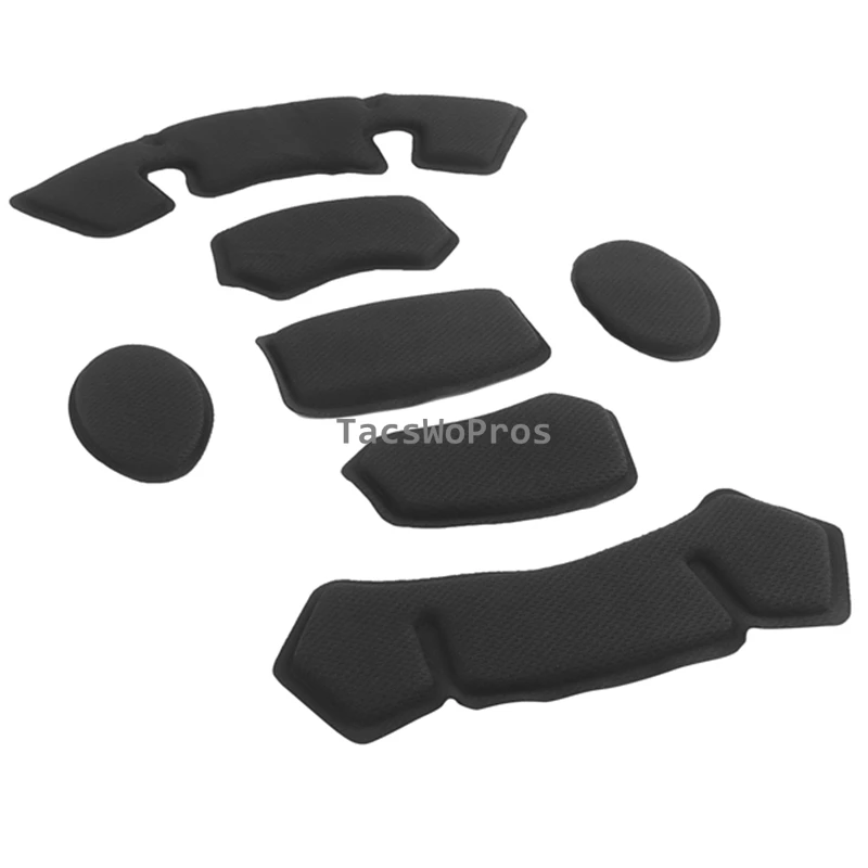 Tactical Helmet Padding Kit Airsoft CS Helmet Pad Replacement Air Cushion Helmet Liner Protection Pad for Team Wendy Helmets