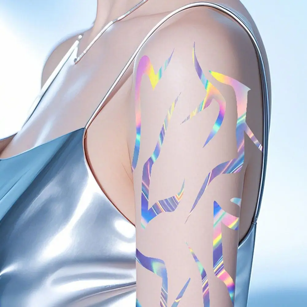 4 قطع من مجموعة الوشم المؤقت KPop Demon Hunters أنماط Rumi & Jinu |   Bithday اللباس الداخلي HUNTR/Xi Saja Boys هالوين تأثيري رومي الوشم