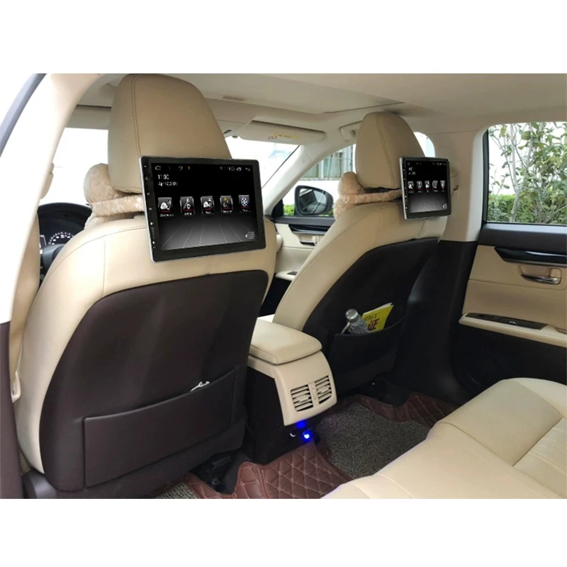 Novas vendas quentes tela grande 10.2 polegadas HD 1024*600 display Android 10.0 encosto de cabeça carro