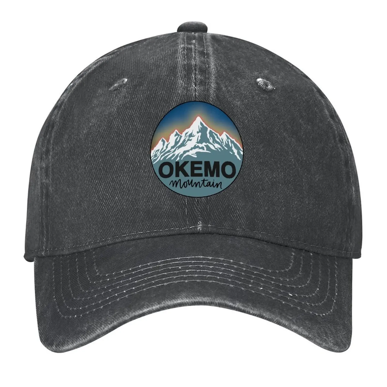 

Okemo Mountain Baseball Cap |-F-| Beach Outing Hat Luxury Brand Sports Cap Boy Women's