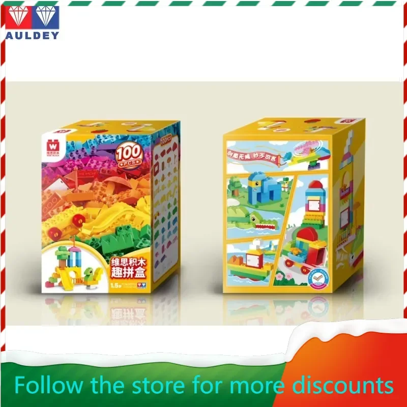 

AULDEY‌ Original Children's Thinking Enlightenment Education 100PCS Assembled and Mobile Phone Model Collection Gifts Available