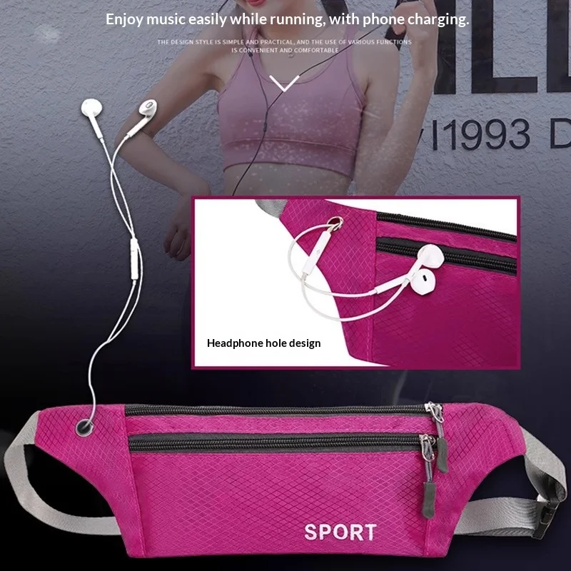 Multifunctional Belt Bag Unisex Crossbody Chest Waist Bag With Phone Pocket Outdoor Sports Travel Fanny Pack For Student Men Wom