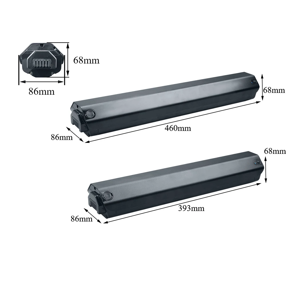 Crussis e-Atland Electric Bike Frame Battery case for Crussis Ebike Battery box