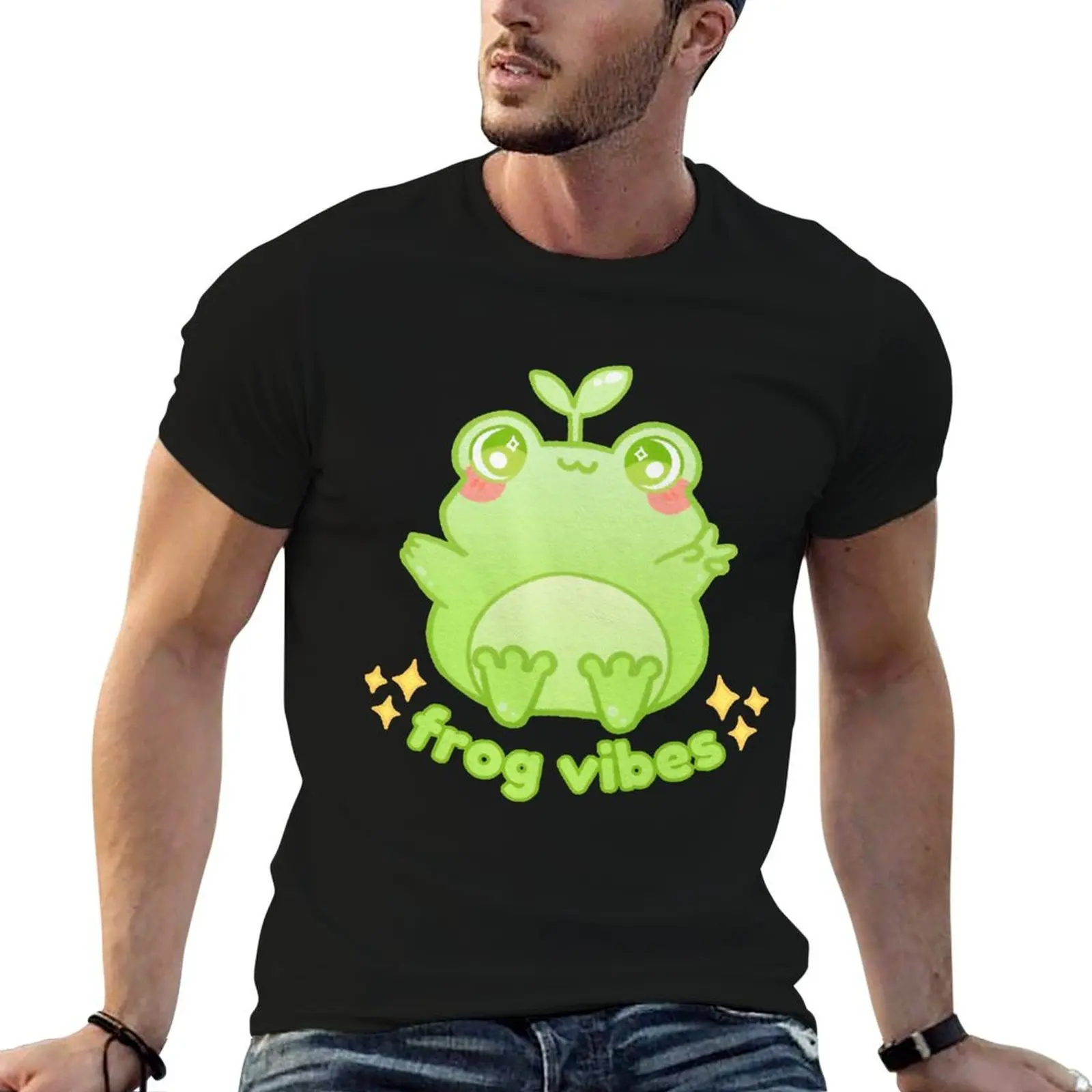 Froggy Crossing Merch Froggycrossing Merch Frog Vibes Men Women Shirt Boy Girl Young Shirt Hoodie Long Sleeve Sweatshirt T-Shirt